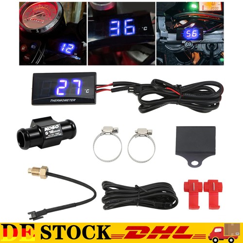 12v motorrad thermometer - dc,