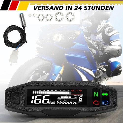 Motorrad drehzahlmesser lcd - motorrad,