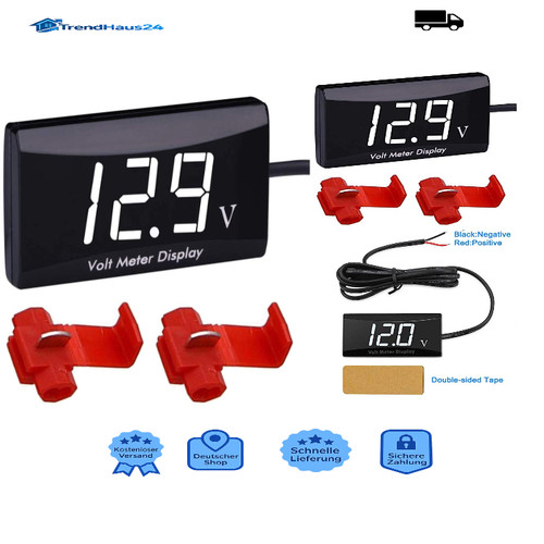 Digital voltmeter 12v auto - digital,