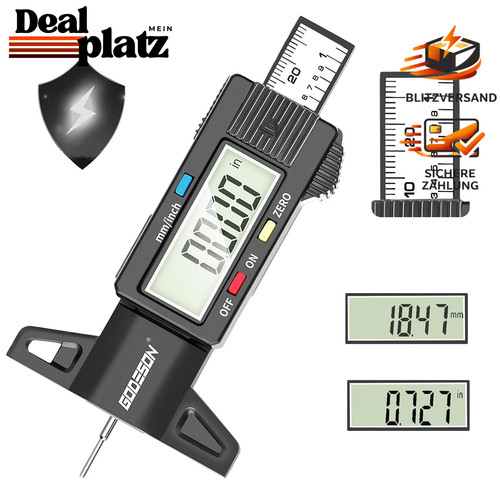 Digitaler profiltiefenmesser - digitaler,