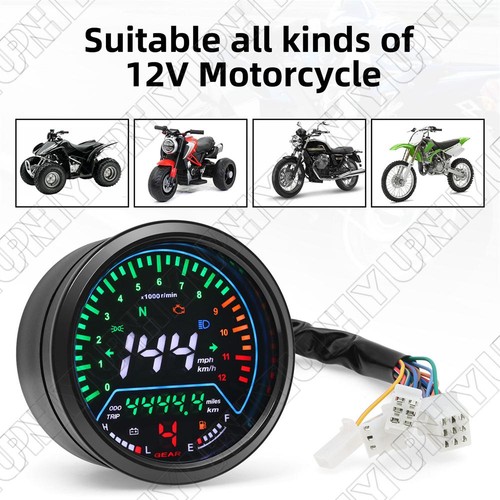 12v lcd digital - digital, motorrad