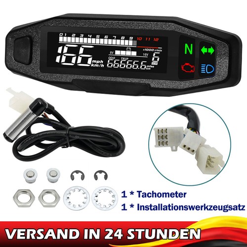 Motorrad tachometer digital - tachometer,