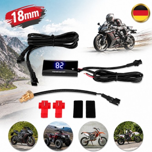 12v motorrad thermometer - 12v,