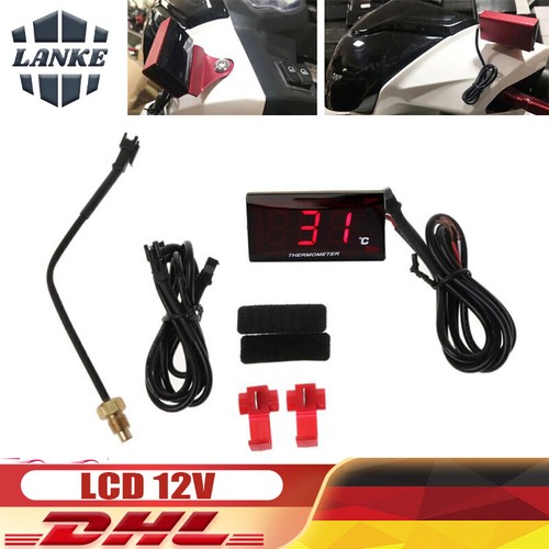 Digital motorrad kühlwasser - motorrad,