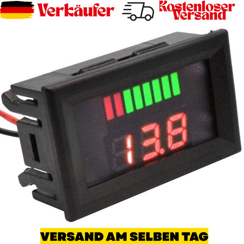 Led digital voltmeter - led,