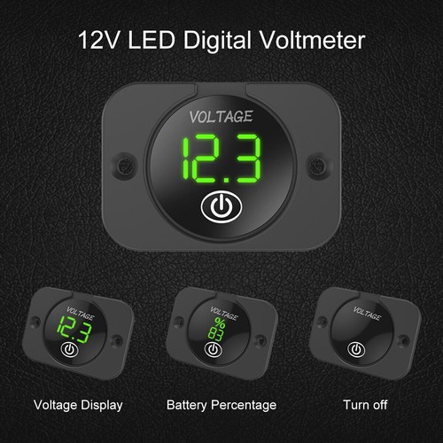 2in1 led digital - panel, voltage